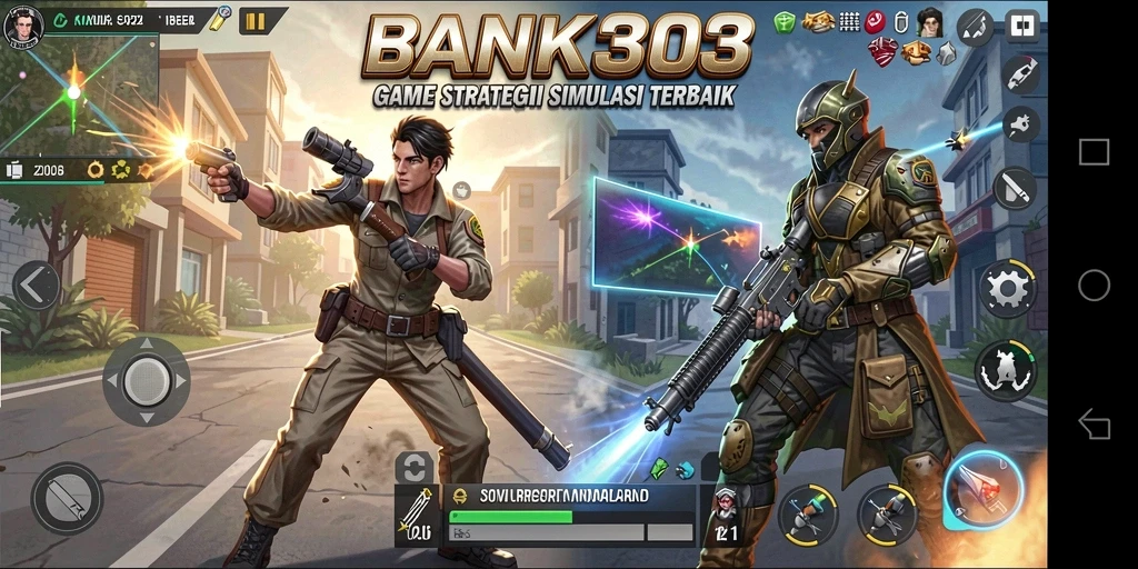 Tampilan gameplay BANK303 yang menarik dan strategi yang mendebarkan.