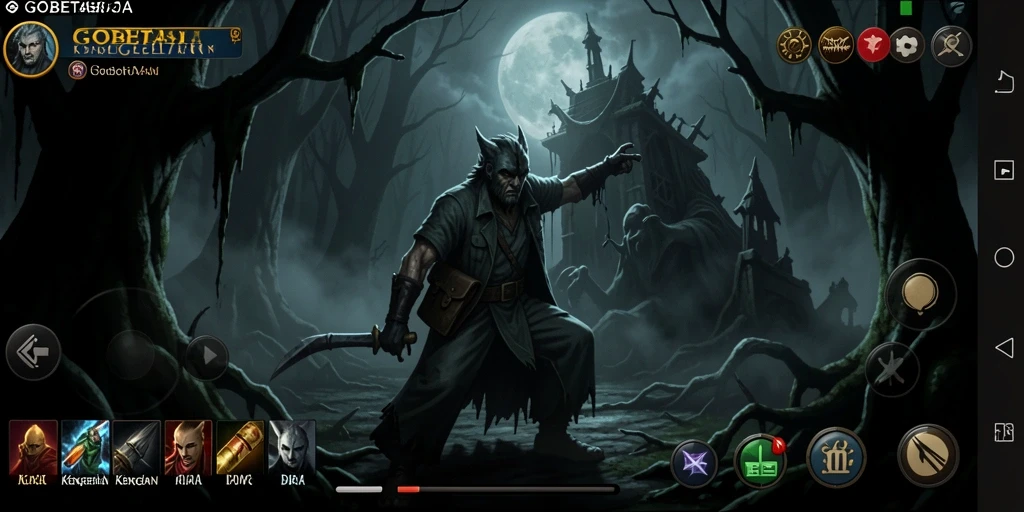 Gameplay GOBETASIA yang menyeramkan dan mendebarkan.