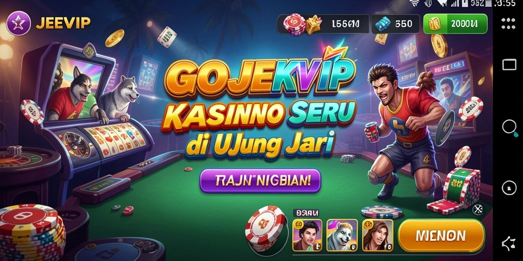 Tampilan gameplay seru dan menantang dari GOJEKVIP.