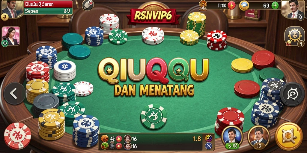 Screenshot gameplay QiuQiu yang menarik dari RSNVIP6.