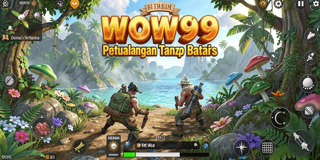 Gameplay menarik WOW99 dalam dunia terbuka yang luas.